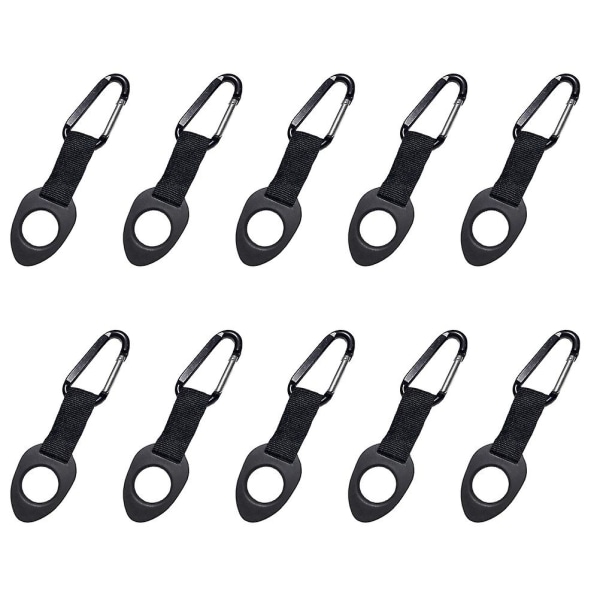 10 stk Karabinkroker For Camping Clip On Flaskeholder Karabinkrok Flaskeholder