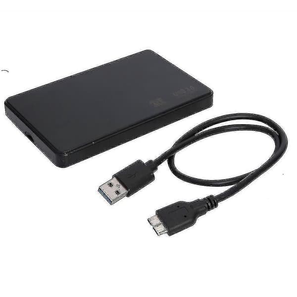 (2,5 tums SATA USB3.0) 2TB extern hårddisk extern låda