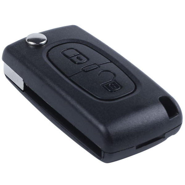 Flip Remote Remote Case Skal för C2 C3 C4 C5 C6 C8 2 Knappar Svart