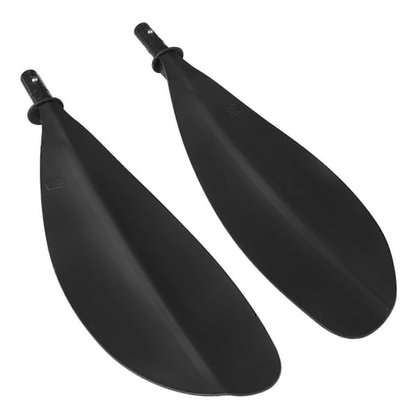 4-delt justerbar sup-pagaj til kajak og stand-up paddleboard, dobbeltfunktion til surfing SET 2 yellow