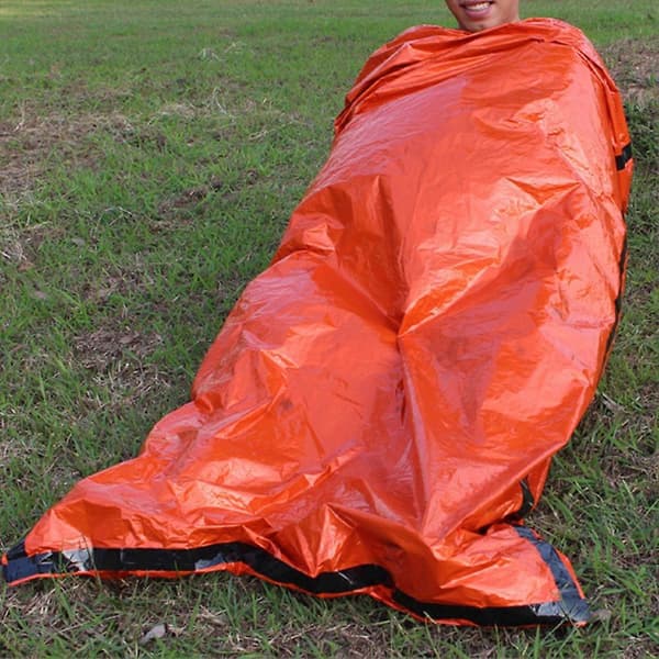 Nødde-tæppe Termisk Bærbar Overlevelsessæt til Backpacking Camping Vandring Klatring Udendørs Nødudstyr Glod
