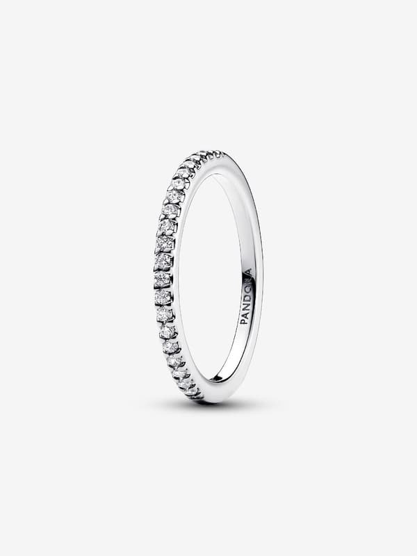 Pandora - Glitrende Ring - Sterlingsølv Circumference: 50mm