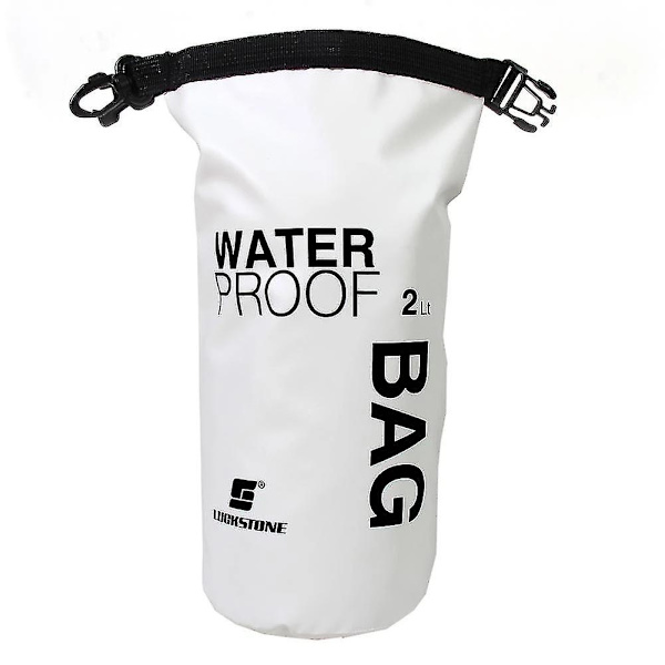 2l vanntett tørr bagpakke Sekk Svømming Rafting Fiske Boaring Kajakkpadling Elvevandring Flytende Seiling Oppbevaring Difting Bag 10L