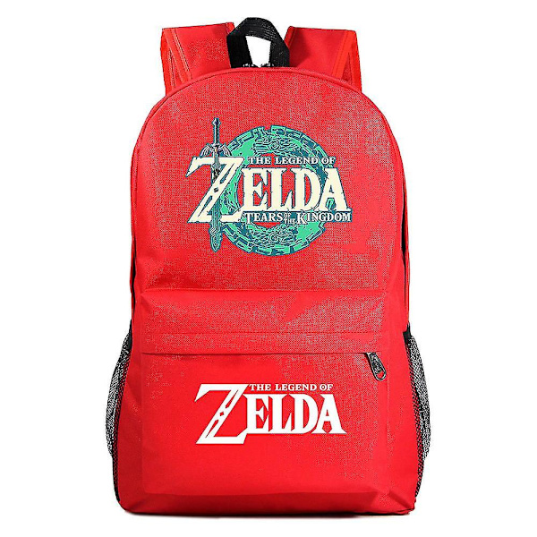 "Kingdom of Zelda Tears" printed skolväska - perfekt för grund- och gymnasieelever 1