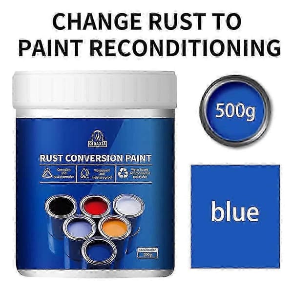 Rustfjerner Anti-Rust Spray til Chassis & Mekaniske Dele - Rustforebyggelse & Behandling Blue 500g