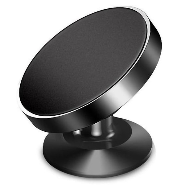 Bil Magnetisk Holder Multifunktion Creative Air Outlet Stærk Magnet Stand Til Iphone Xiaomi Huawei Auto Interiør Tilbehør| | Black