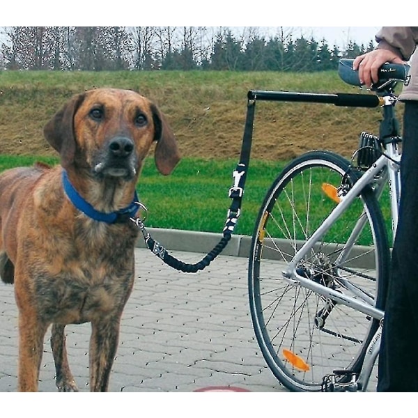 (tm Håndfri hundesnor på cykel til hund