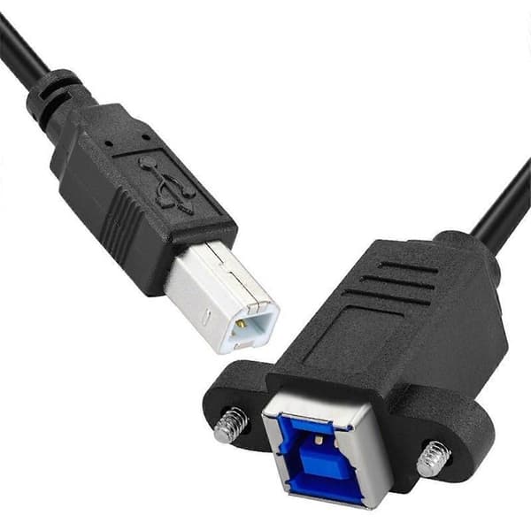 USB 3.0 Typ-B Hona till USB2.0 Typ-B Hane Kabel 30cm