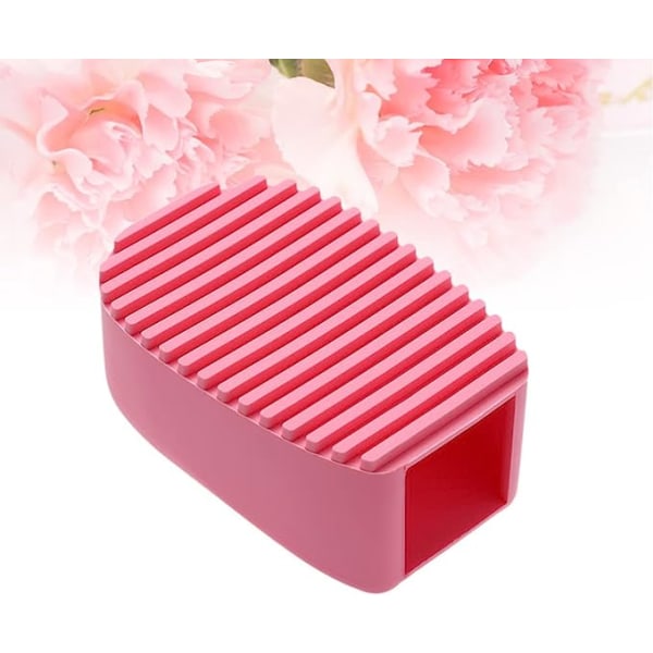 Mini Rosa Vaskebrett Reise Håndholdt Vaskebrett Håndskrubbebrett Klesvask Rengjøringsbørste Rengjøringsutstyr for hjemmereise utendørs