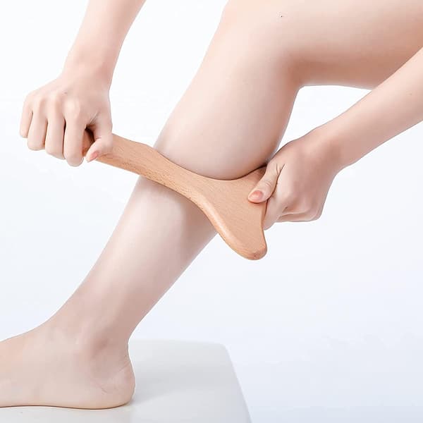 Træterapi Massageværktøj Træ Lymfedrænage Massage Kropsskulpturværktøj til Maderoterapi, Gua Sha, Muskelafslapning