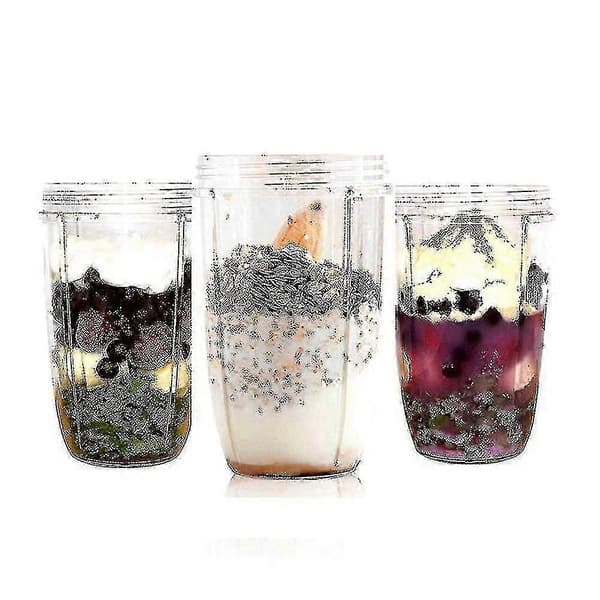 18/24/32oz Erstatningskopper til Nutribullet 600w 900w Blender Erstatningstilbehørsdele