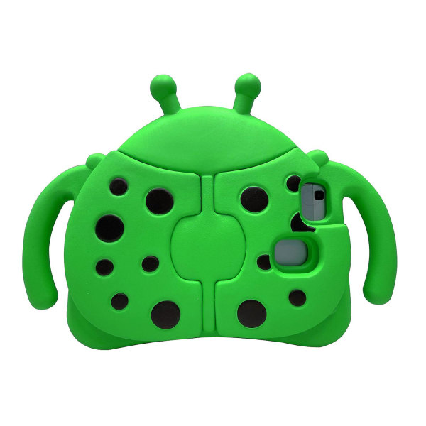 Kid Ladybug- case för Samsung Galaxy Tab A T290 T295 2019 8 tum, stöd för kraftigt stötsäkert cover Green