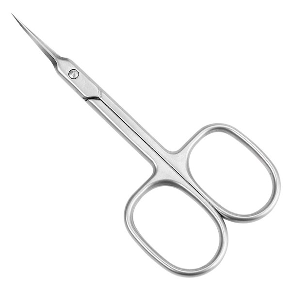 Ögonbrynssax Död hud i rostfritt stål Makeup Beauty Cutters Tool|nagelbandssax (silver)