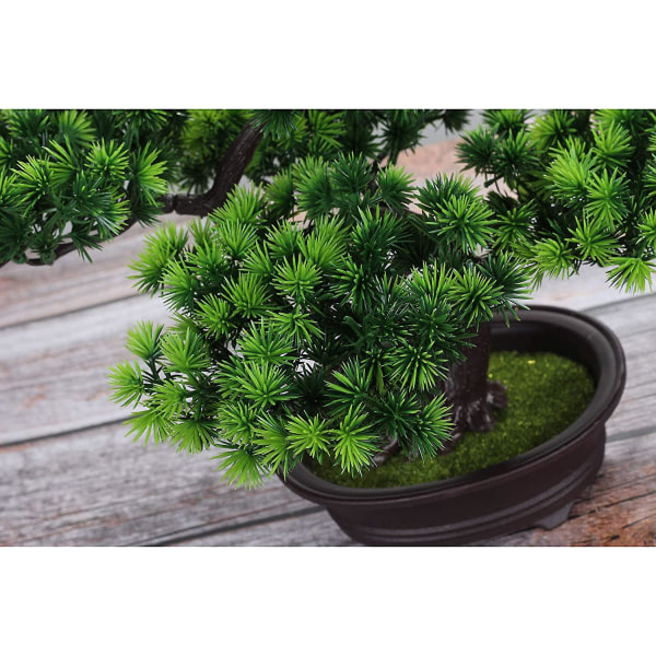 Konstgjord bonsai Konstgjord Bonsai-träd Växter Dekoration Konstgjorda växter Feng Shui-nålar Japonais Feng Shui Lucky Dekoration Feng Shui Artificiell T