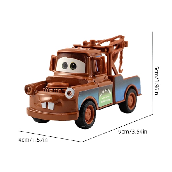Autot Elokuvat Lelut Mcqueen Mater Chick Hicks Cruz Sheriffi Kuningas Jackson