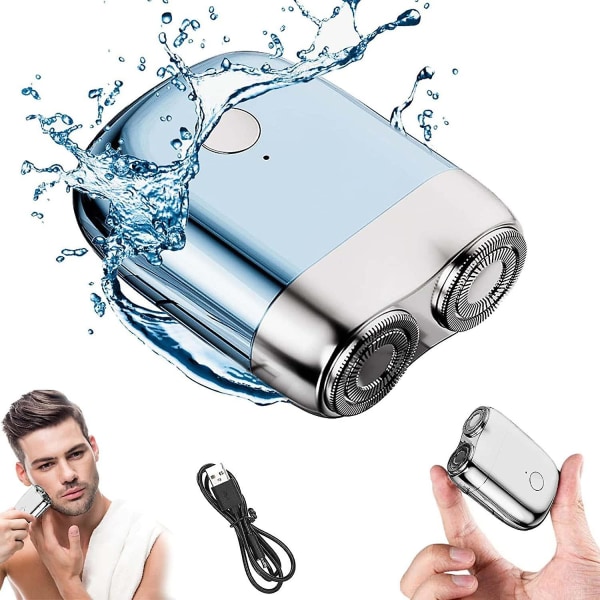Erstatningshoder for elektriske barbermaskiner, vanntette erstatningsblad, 3-pack