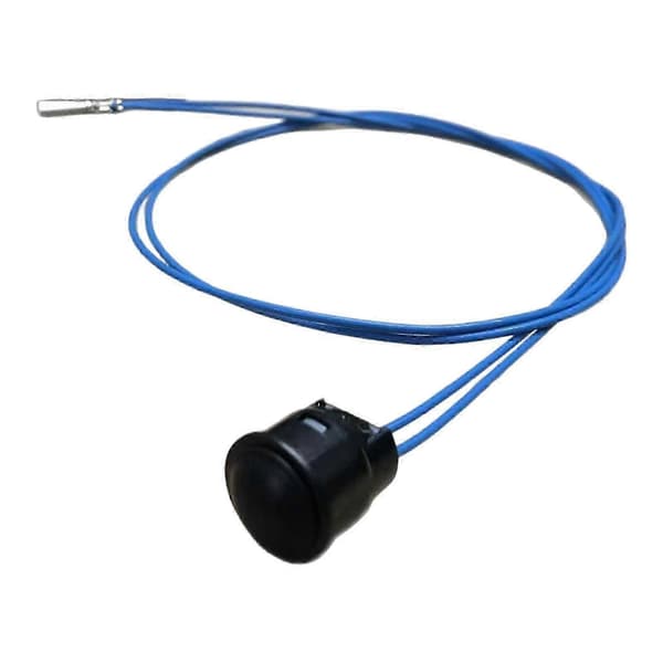 Erstatningsjoystickknap med kabel til gravemaskineafbryder reservedel Black Button