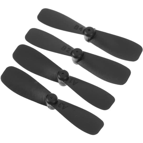 RC fly sensor propel flylegetøj propel til gør-det-selv 4 stk. sort