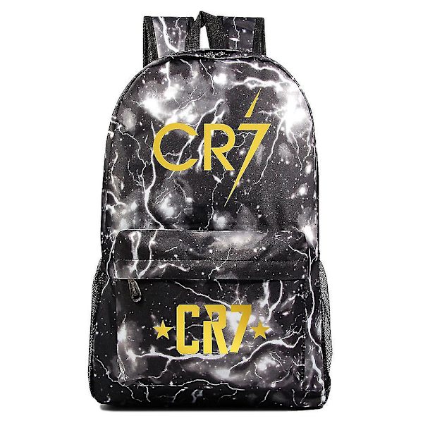 Cr7-reppu 18" kannettavan tietokoneen USB lataus, vedenpitävä yritysreppu koulureppu, matka teinien Mochila 4