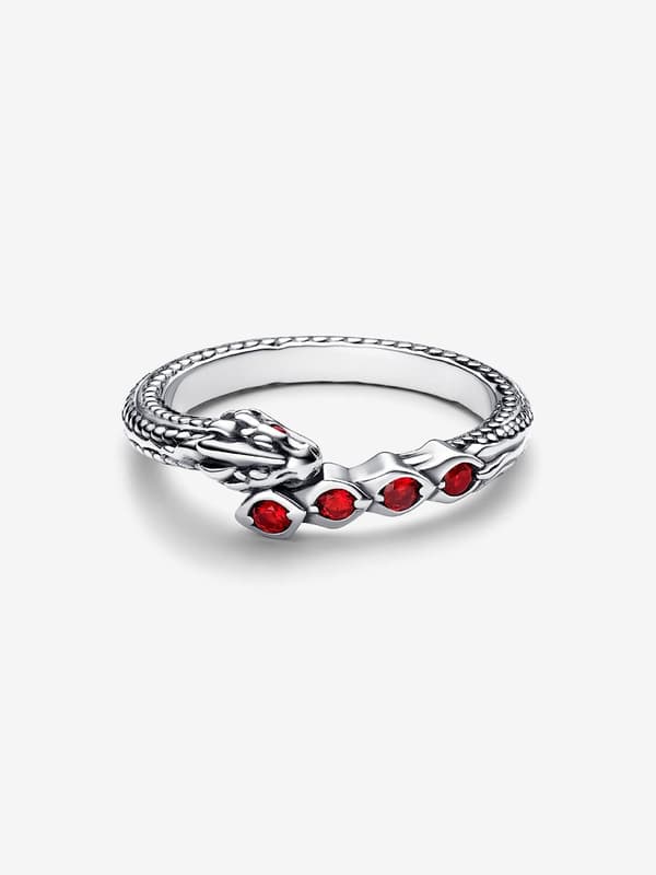 Pandora - Game of Thrones Dragon Sparkling Ring - Sterling silver Circumference: 50mm