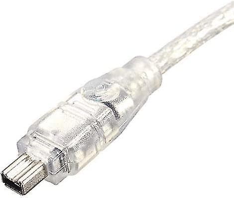 Cy Usb Han til Firewire Ieee 1394 4-benet Han Ilink Adapter Ledning Kabel Til Dcr-trv75e Dv 1m Usb Firewire Kabel