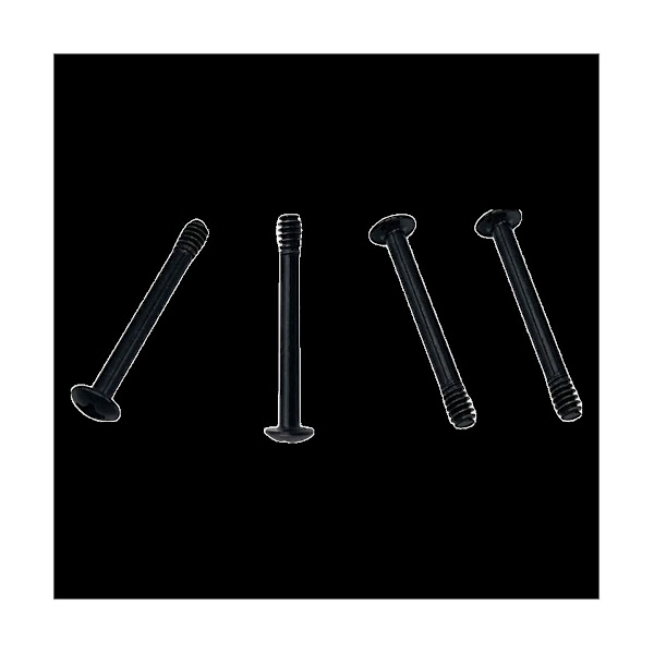 25kpl 6 -32x30mm pidennetty pyöreäpäinen kiinnitysruuvi PC- case Näytönohjaimen jäähdytin Jäähdytin Vesijäähdytys Black