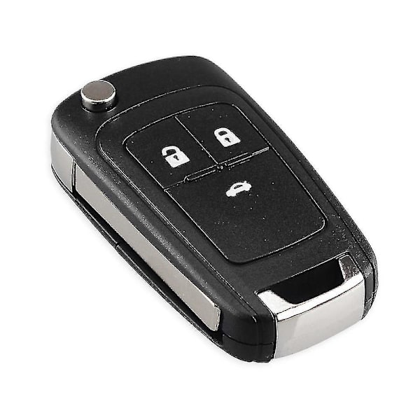 Käännä kokoontaittuva kauko- case Opel 3 Button Hu100