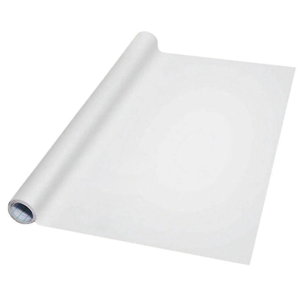 Gjenbrukbar Roll Up Black/white Board Stickerboard Tegne Malebrett 45cmx200cm