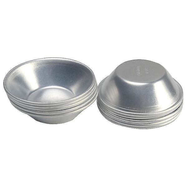 10 kpl Cake Style Muna Torttu Pasteis De Nata Uunissa Paista Pyöreä Vaniljakastike Tin Cake Tool