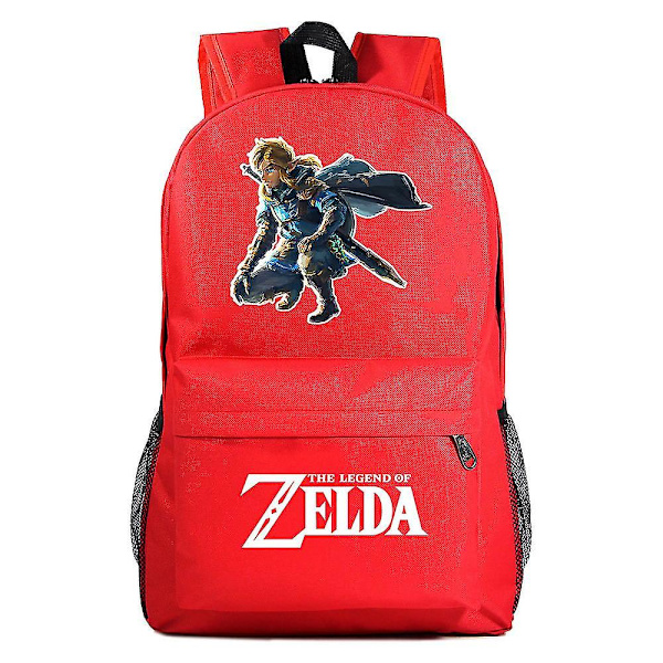 Tears Of The Game Zelda Kingdom Print Tonåring Primary and Secondary School Skolväska Casual ryggsäck för män och kvinnor 1
