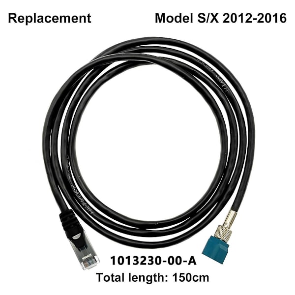 1013230-00-A Diagnoseservicekabel for modell S/X 2012-2016 Diagnoseservicesystem Metallskjøtkabel as shown