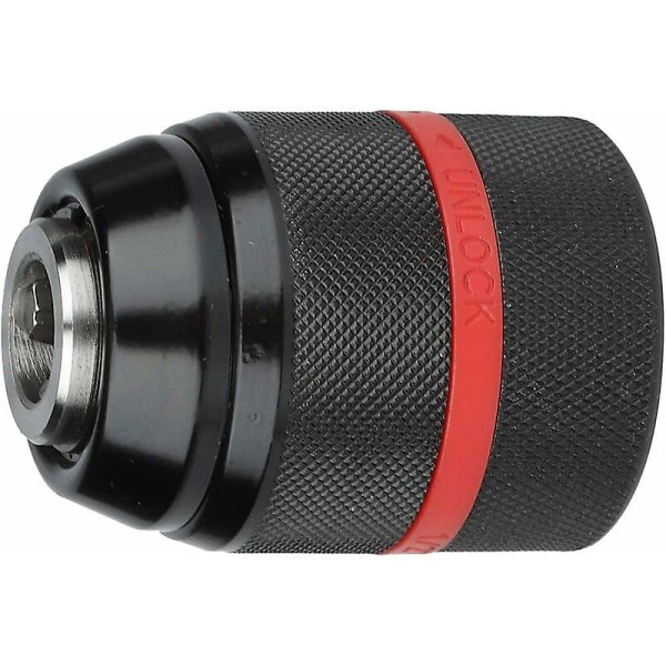 Selvspændende borepatron, nøglefri håndborepatron, 13 mm multi-hurtig skift nøglefri universal chuck-montering, multifunktions håndborepatron (ls)