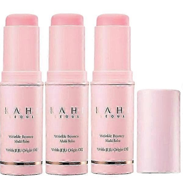 1-3X KAHI Wrinkle Bounce Multi Balm Stick 9g- 3PCS