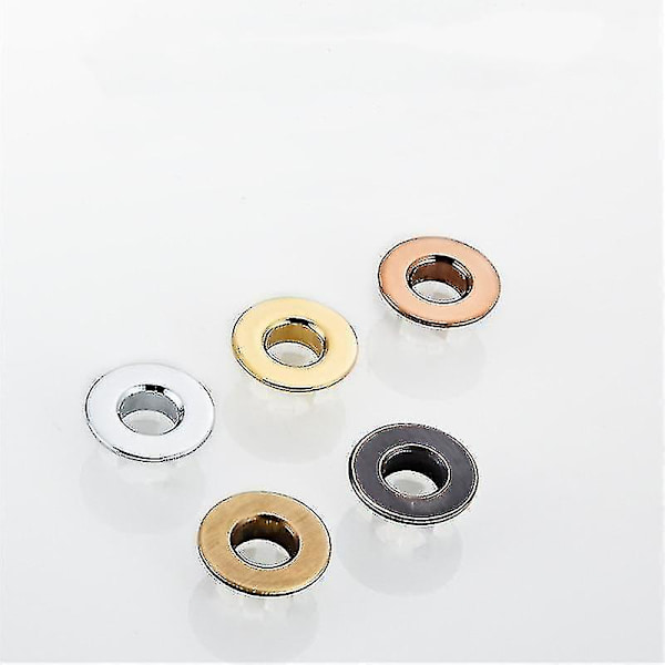 Badrum Handfat Runt Hål Overflow Cover Basin Keramiska Krukor rose gold