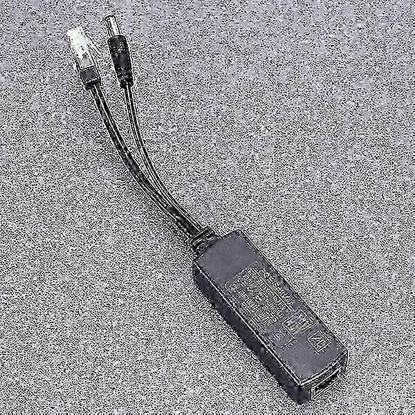 POE Splitter Adapter 12V 2A til IP-kameraer med 10/100Mbps Ethernet Strømforsyning