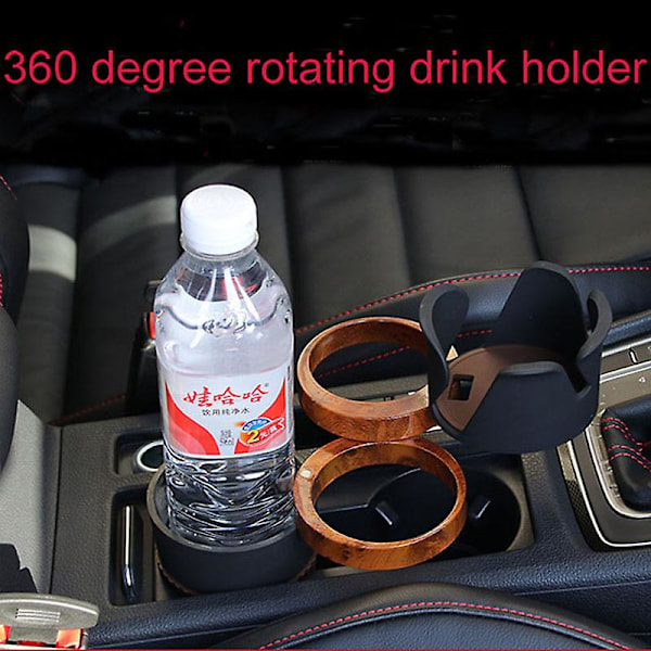 Ny design Multifunktion Bil Mugghållare Vridbar Telefon Gps Dryck Solglasögon Hållare Dryck Hållare Bil Styling|bil Mugghållare|mugg Hållare Drink H Red