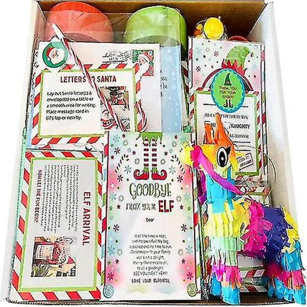 2023 Elf Props Kit 24 Days of Christmas Activities Nedtælling til børnegave [reduceret!!!avanceret kvalitet] 24Day