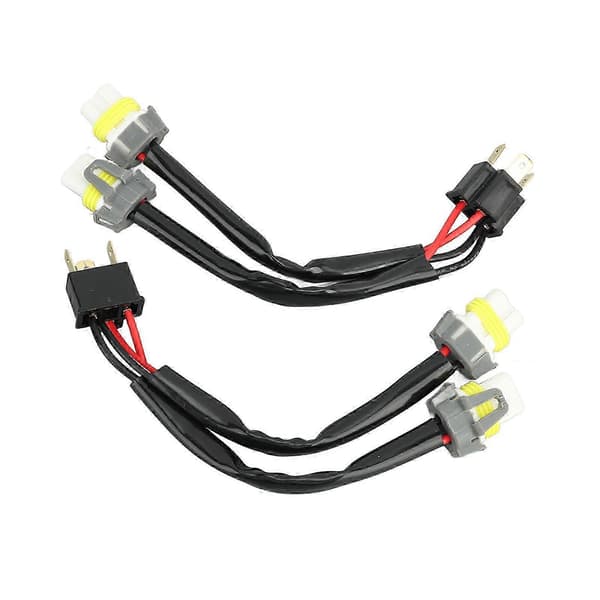 H4 9003 til 9006 konverteringskabel for LED-frontlykter