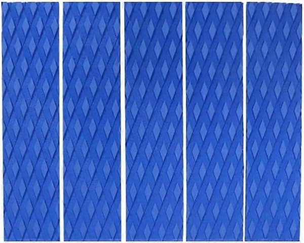 Surfbräda Traction Pad Set 4 delar Halkfri Diamantgrepp Vattentät EVA Däck (Gul)