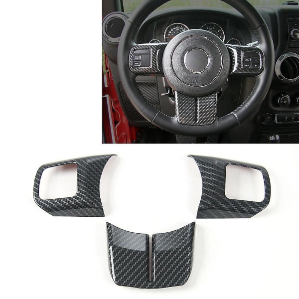 Carbon Fiber Rat Dekoration Trim Til Wrangler Jk Compass Grand 2011-2017