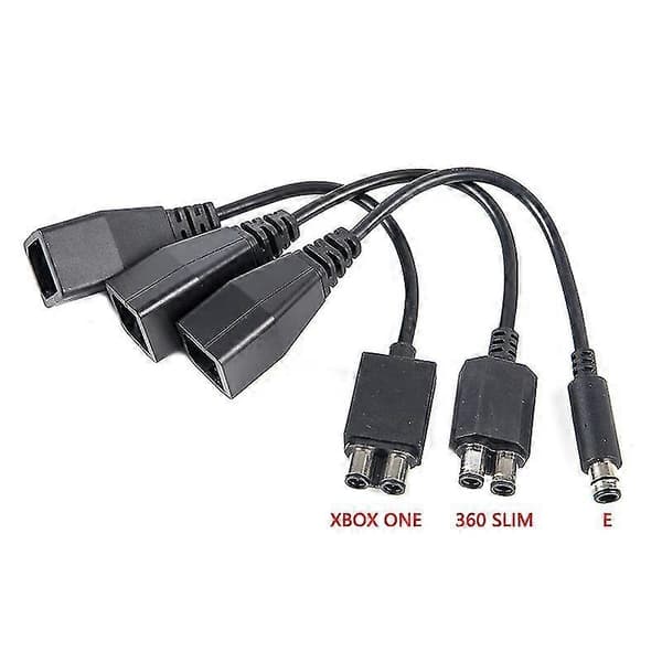 For Xbox 360 til Xbox Slim/One/E AC-strømkonvertering til 360 Slim