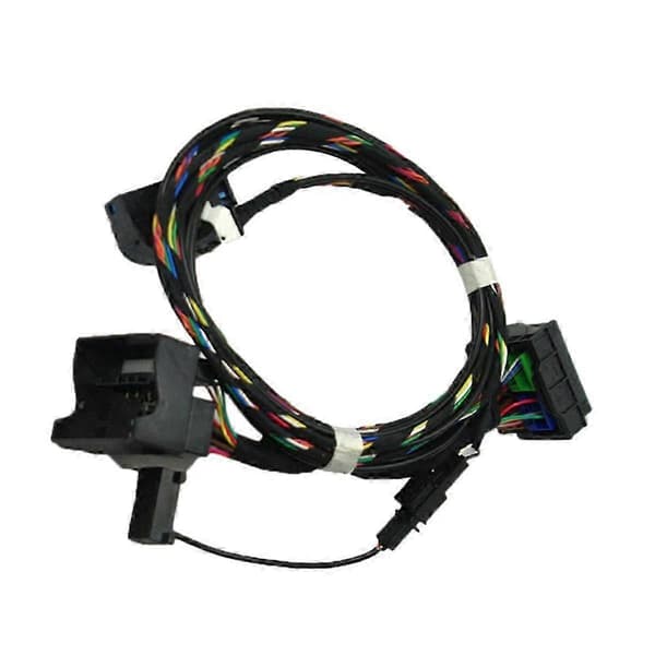 Bluetooth ledningsnett med mikrofon for Golf RCD510 9W2/9W7/9ZZ/1K bilstereoadapterkabel Svart