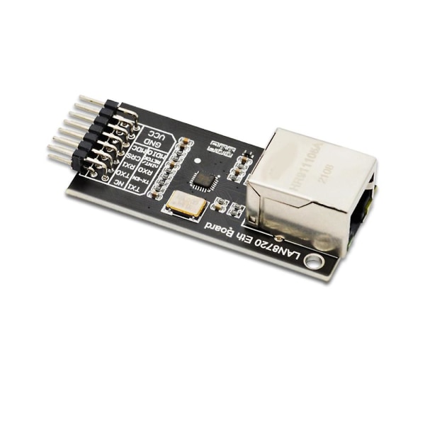 LAN8720 Modul Nätverksmodul Ethernet Transceiver RMII Interface Development Board Black