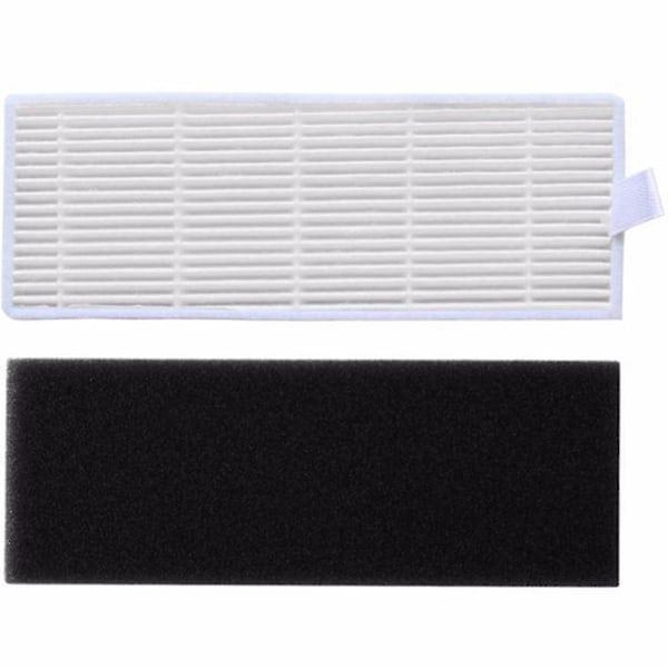 8 sett Hepa Filter Filter Elementer erstatning Kompatibel med Ilife A6/a4/a4s