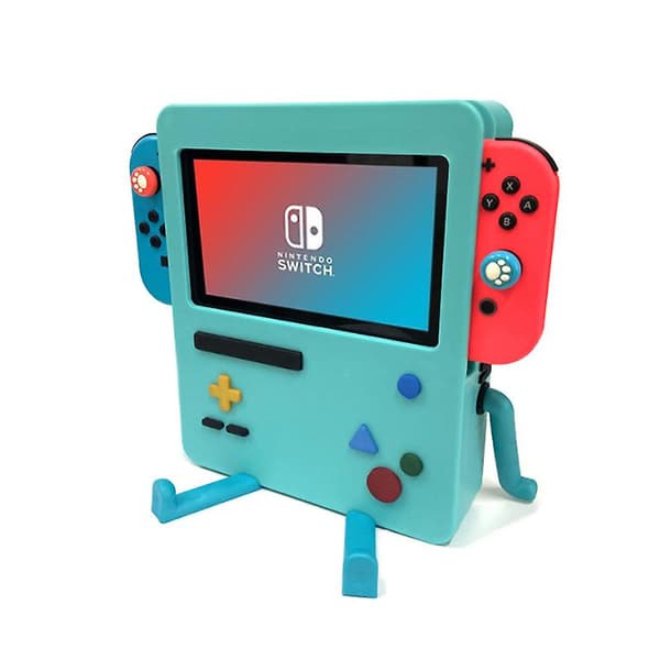 Nintendo Switch Bmo Stand Kun Til Switch Nem At Bære Og Bruge, Velegnet Til Unisex