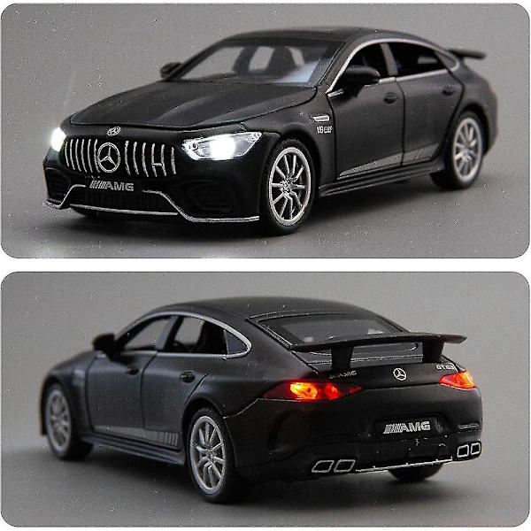 Legeringsbilmodell,1/32 Diecast bil Benz Amg Gt63 modellbil Pull Back Med Ljud Och Lätt Leksaksbil För Pojkar Flickor Vuxenpresent