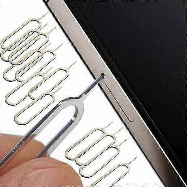 3 st. SIM-kortsöppnare. Används för att öppna SIM-kortsfacket på en smartphone.