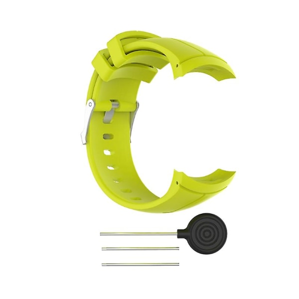 Armband för Suunto Spartan Ultra Silicone Smart Watch Band Anti-Scratch repsband Yellow