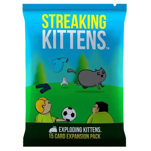 Explosion Cat Kattungekort - Streaking Kittens - Brettspillkort