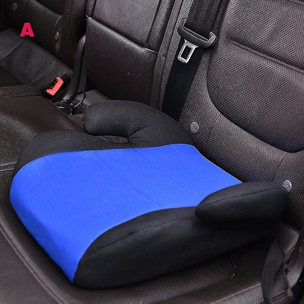 Portable Children Safety Car Booster Seter Sele Barn Baby Pustende Strikket Blue 2